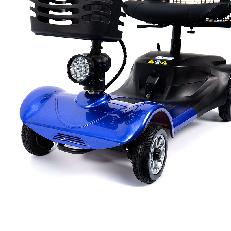 YL-08S Heavy Duty 4-kolová skládací mobilní koloběžka s 12° stoupací kapacitou