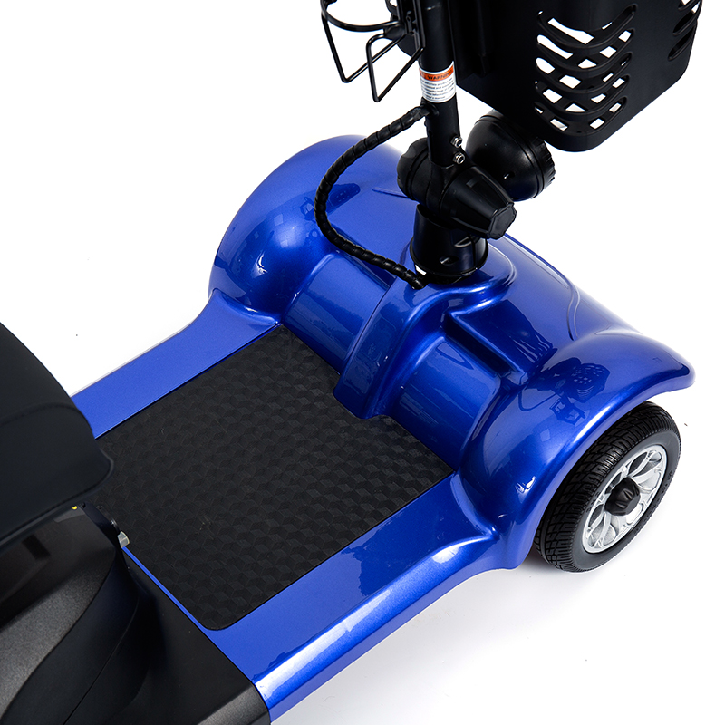 YL-08S Heavy Duty 4-kolová skládací mobilní koloběžka s 12° stoupací kapacitou