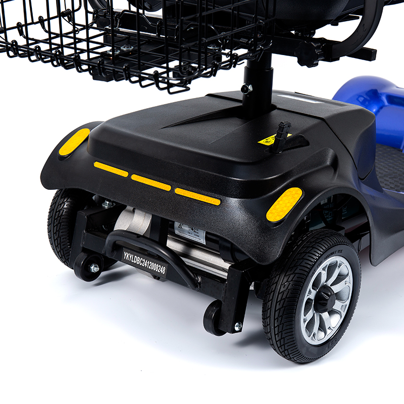 YL-08S Heavy Duty 4-kolová skládací mobilní koloběžka s 12° stoupací kapacitou