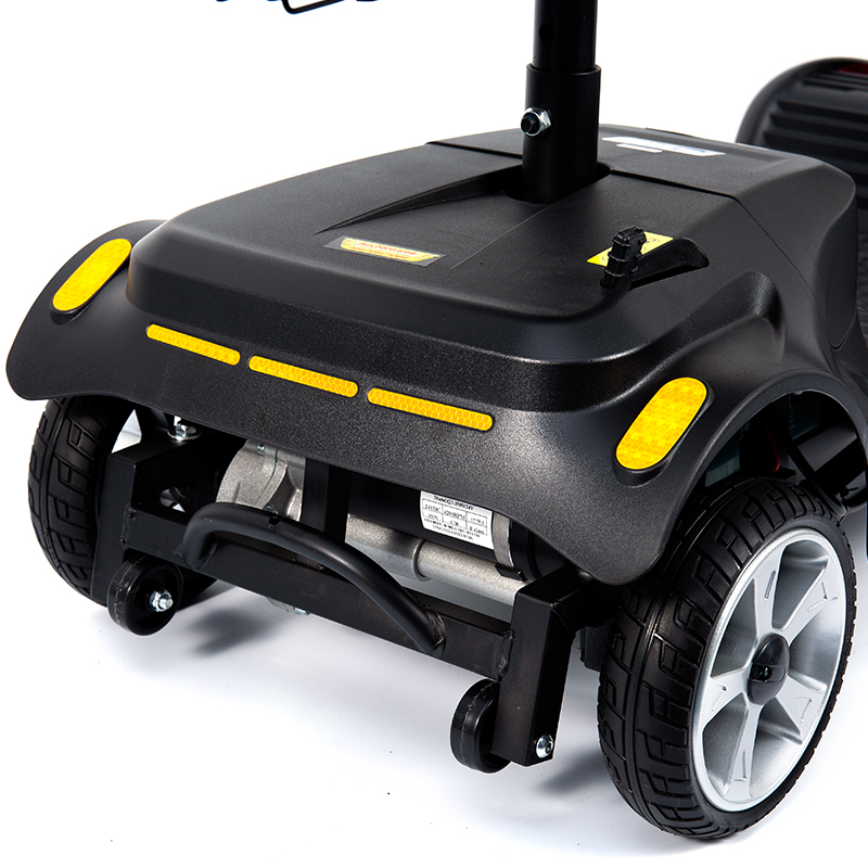 YL-07 4-kolový skládací elektrický skútr pro mobilitu s košíkem