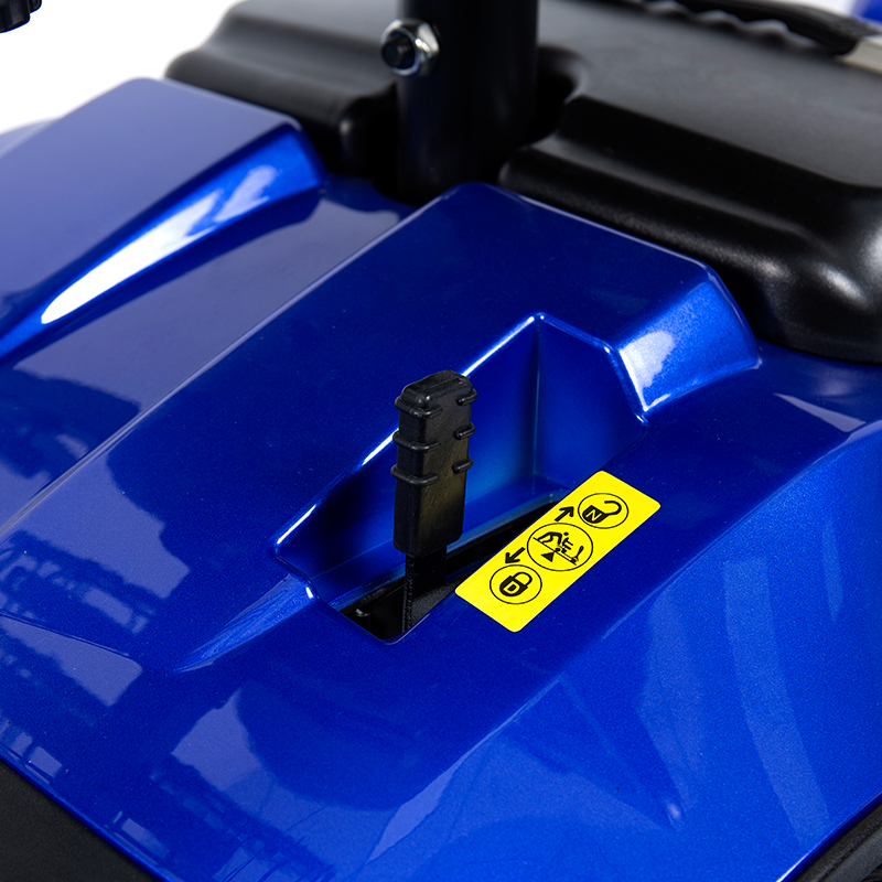 YL-09B Skládací 4kolový lehký mobilní skútr s košíkem