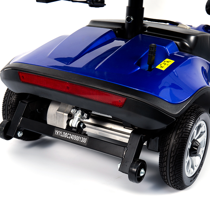 YL-09B Skládací 4kolový lehký mobilní skútr s košíkem