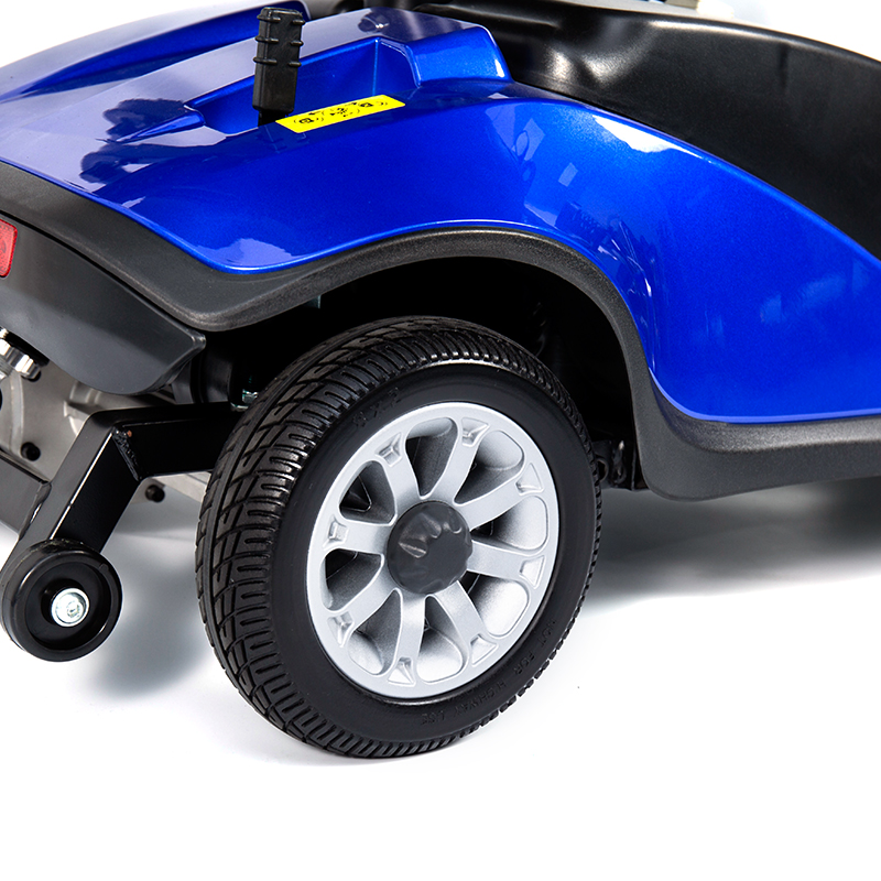 YL-09B Skládací 4kolový lehký mobilní skútr s košíkem