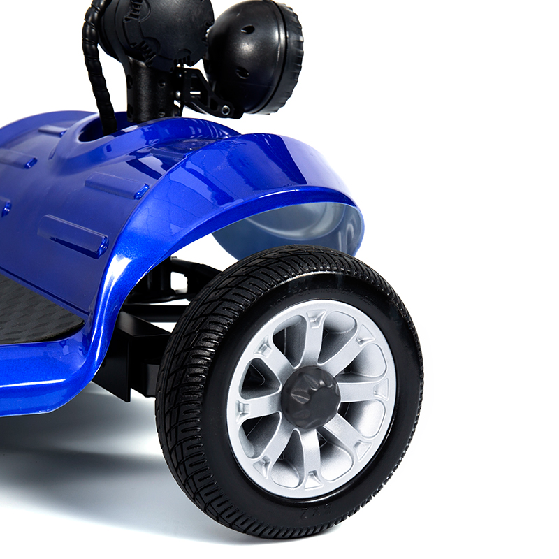 YL-09B Skládací 4kolový lehký mobilní skútr s košíkem