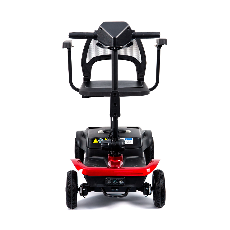 YL-02 Lehký 4kolový mobilní skútr pro seniory, vybavený sedadlem otočným o 360°