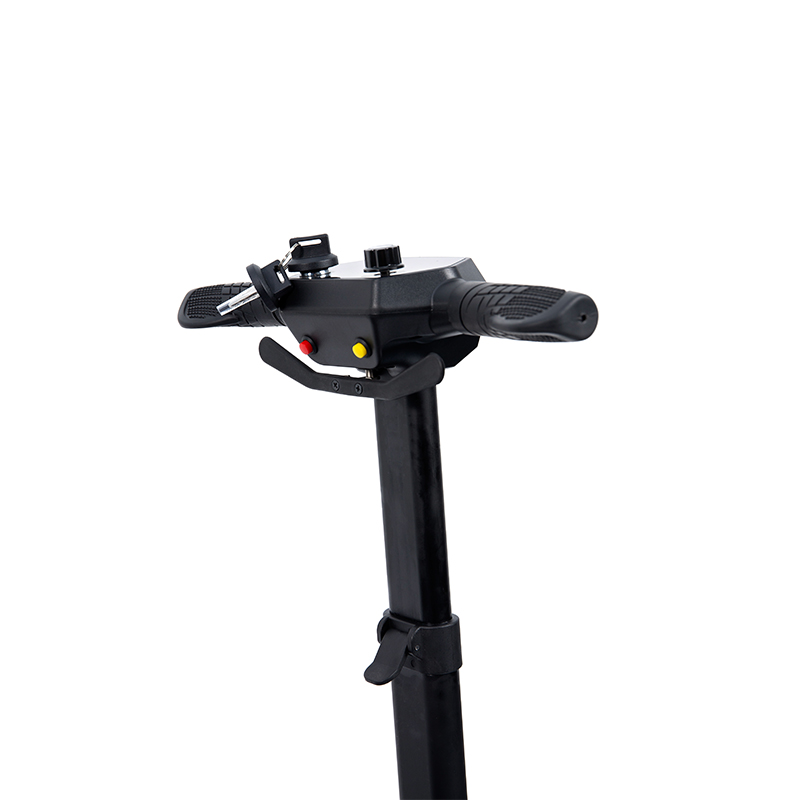 YL-211 4kolová turistická elektrická koloběžka pro seniory s LED světlometem, košík