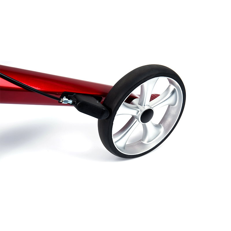 Lehký válec HES-R306 – skládací, TPR kola, nastavitelný, nosnost 150 kg