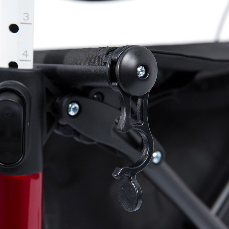 Lehký válec HES-R306 – skládací, TPR kola, nastavitelný, nosnost 150 kg